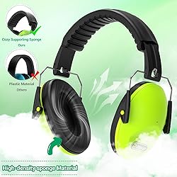 Dr.meter Noise Cancelling Ear Muffs: SNR27.4 Noise