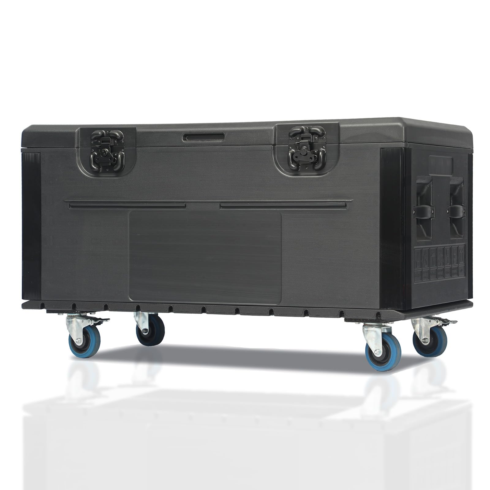 Photo 1 of ***FACTORY SEALED*** ECGOIOE Cable Trunk Road Case with Wheels 44" x 22" x 25" Professional Stackable Heavy Duty ATA Rolling Road Case for DJ Equipment Storage Transport Touring with Casters