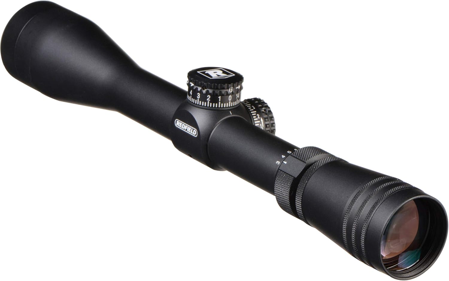 Redfield Revolution 4 12x40mm Riflescope With Accu Range Reticle Matte Black Rifle Scopes