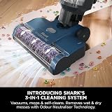 Shark HydroVac Corded Hard Floor Cleaner 7.6m Cord Antimicrobial Brush-Roll view 3