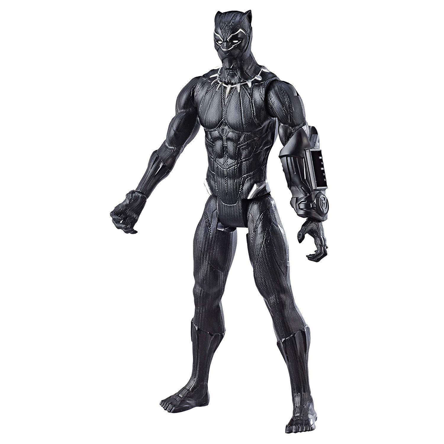 Marvel Avengers Infinity War Titan Hero Series Black Panther 30 cm Scale Superhero Action Figure Toy with Titan Hero Power FX Port