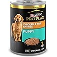 Purina Pro Plan (3810002773) Wet Dog Food, Focus, Puppy Chicken & Rice Entree Classic, 13-Ounce Can, Pack of 12