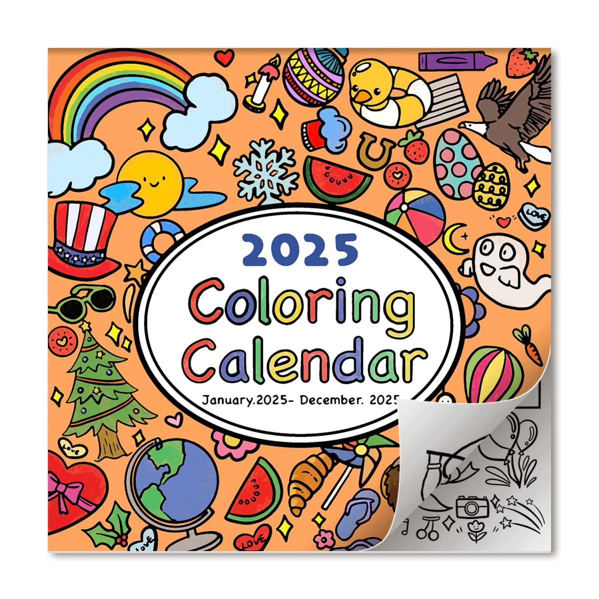 himache-2025-coloring-kids-wall-calendar-with-unique-illustrated-images