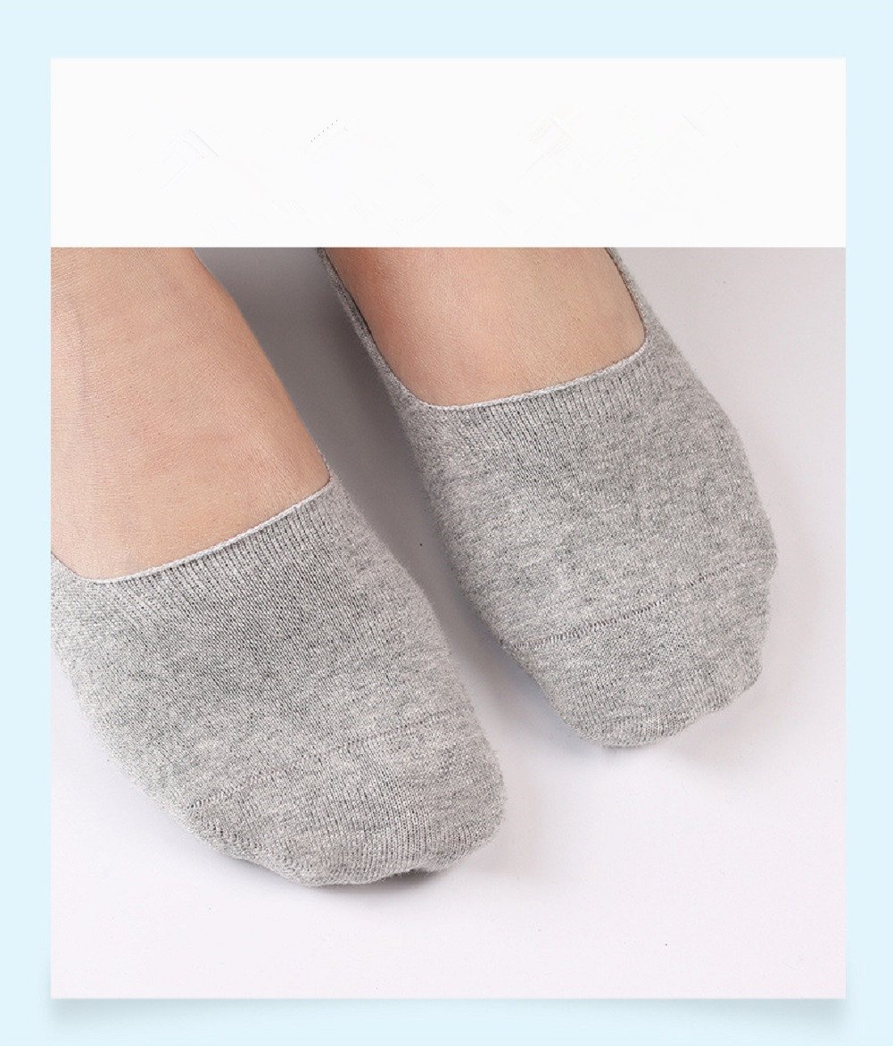Women\'s Low Ankle Casual Socks No Show Breathable Socks 5-6 Pairs Comfortable Cotton Socks(Plain-short)