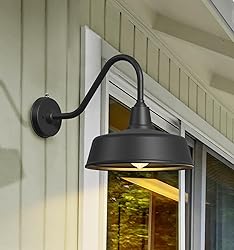 Ytzlvw 12.6 Inch Barn Lights Outdoor Dusk to Dawn