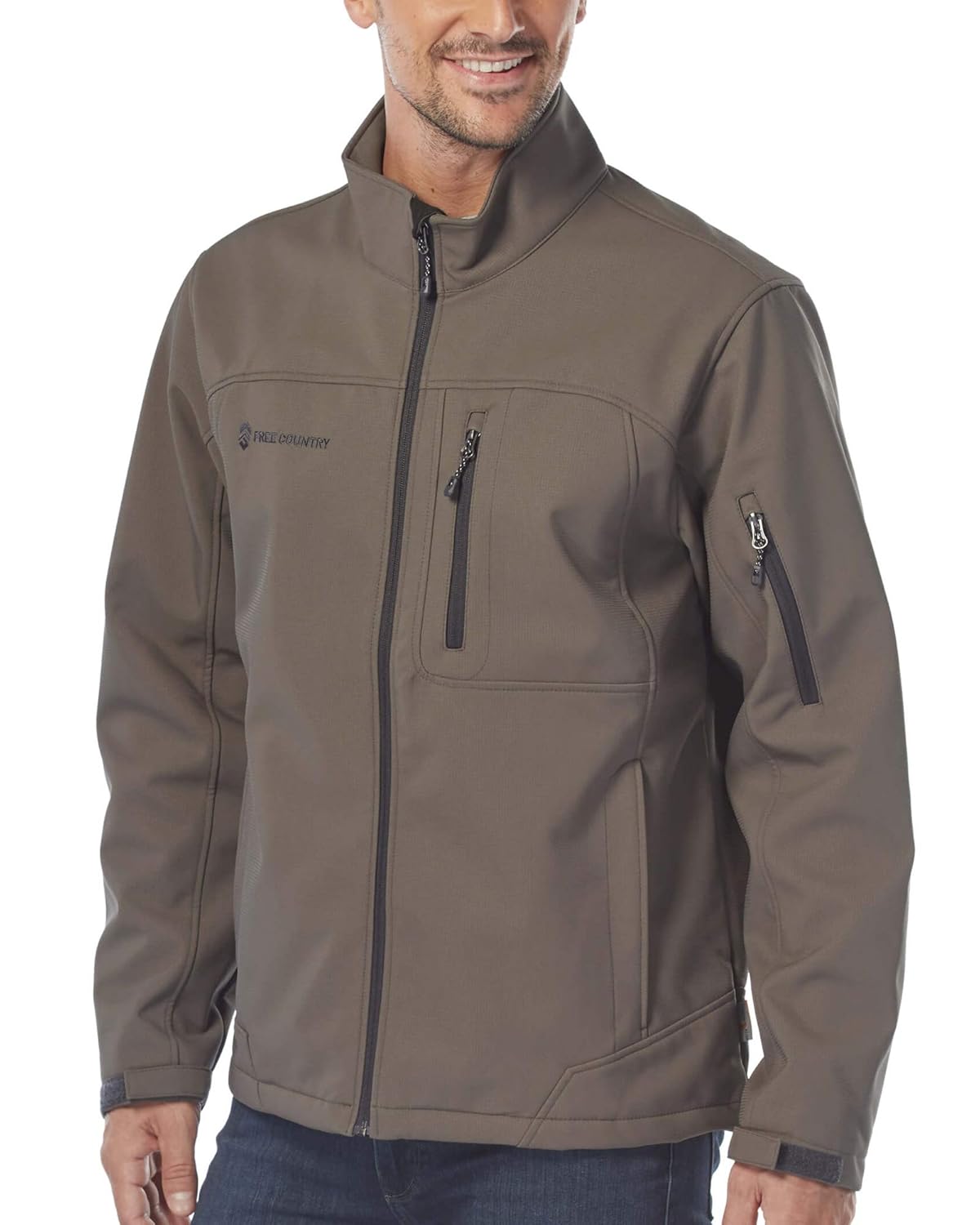 men's base camp softshell jacket
