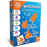FoxMind Games: Architecto 3D Puzzle Board Game Brain Builder Brainteaser. Stem Smart Games Help Develop Logic and Dexterity. 