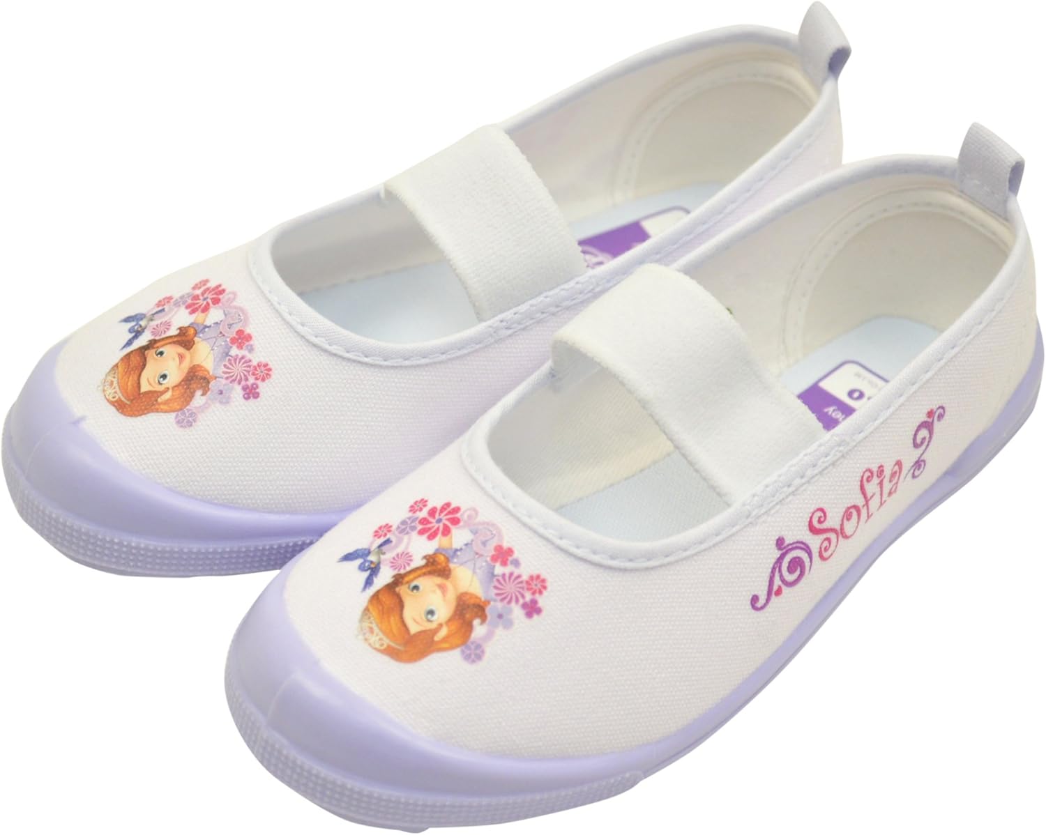 Amazon ディズニー 小さなプリンセス ソフィア 上履き ソフィア 靴 子供靴 袋付き バレーシューズ 新入学 新学期 プリンセス キッズシューズ 6922 Disney ディズニー スクール 上履き