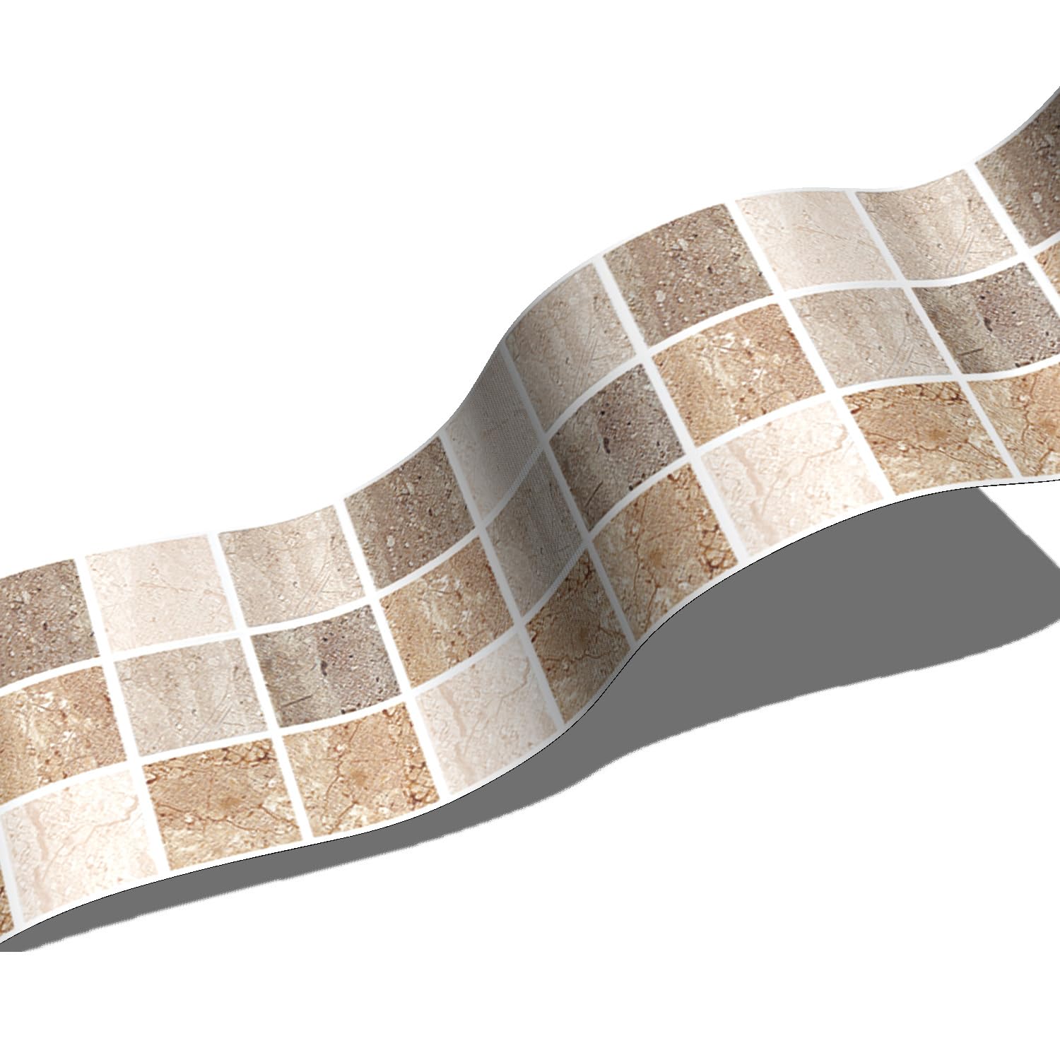 Dostear Wallpaper Border Peel and Stick wall border Sticker Home Ceiling Decorative Border for Bathroom Living Room Kitchen 10cm X 200cm