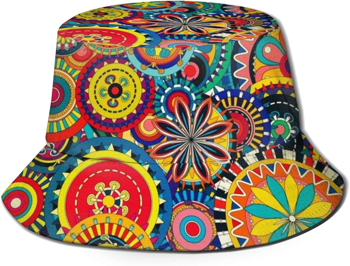 TNIJWMG Bucket Hat Best Tie Dye Fisherman Hats Summer Reversible Packable Cap for Men Women