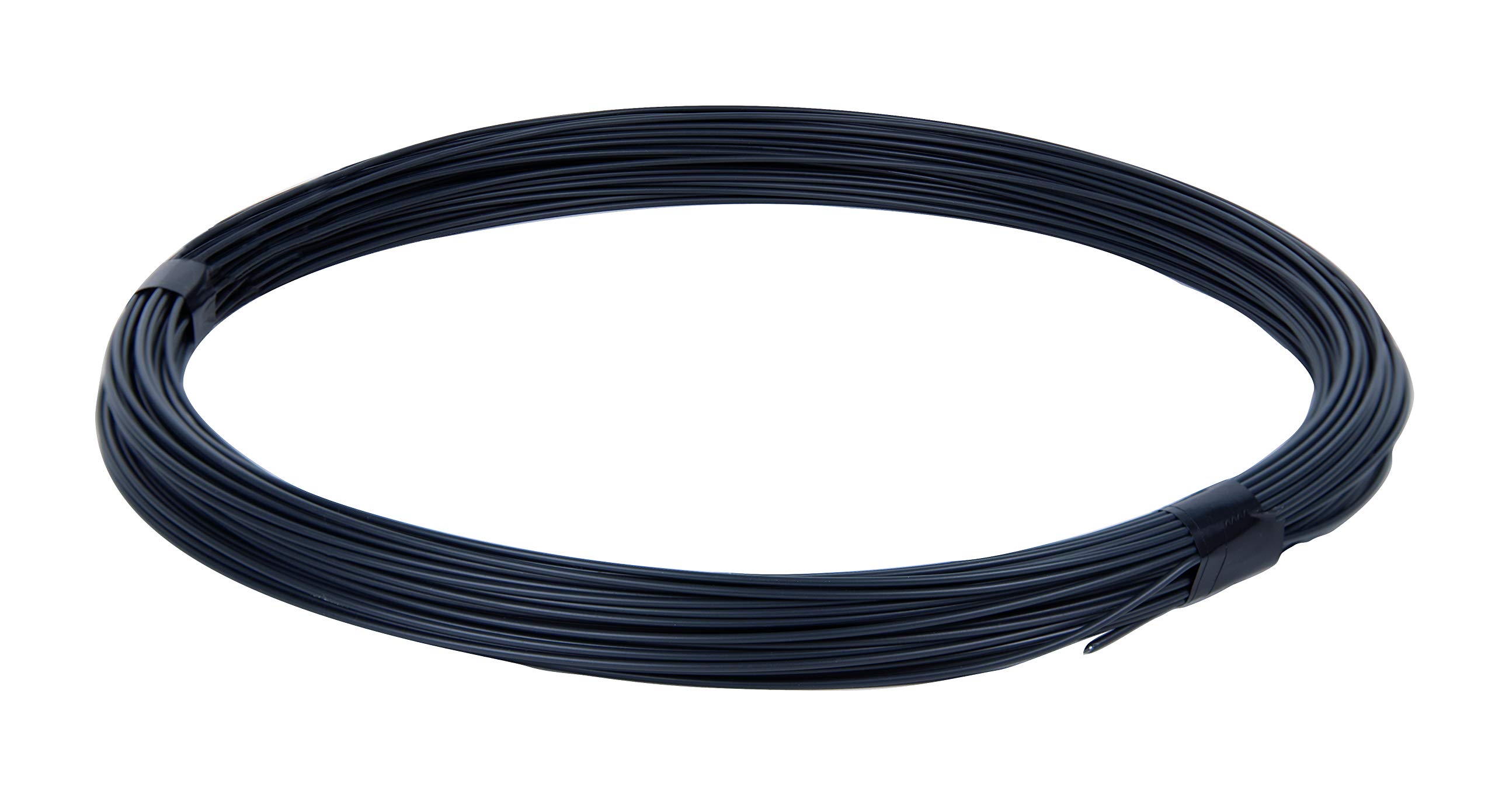 Alberts GAH 530334 Binding, galvanised, Anthracite Plastic Coated, Length 50 m, Wire Diameter 2 mm, Charcoal