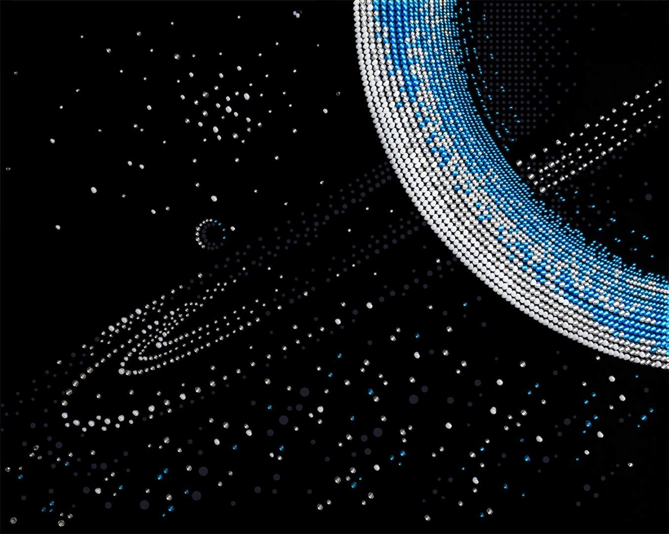 Miniart Crafts Bead Embroidery Kit, Multi, 43 x 34 cm