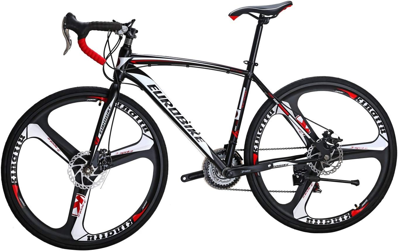 Eurobike Bicycle XC550 700C Road Bikes 21 Speed Shift Left 3 Right 7 Frame Road Bicycle