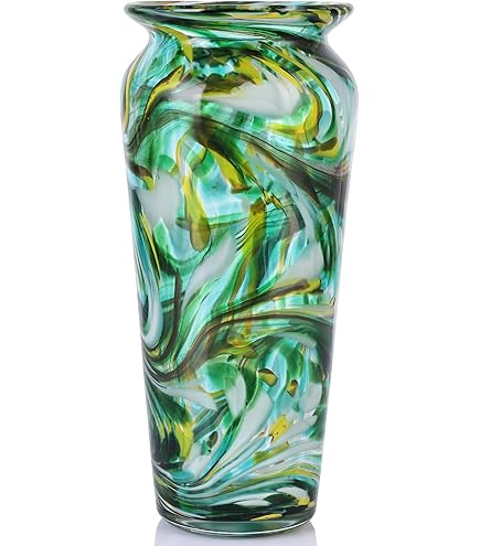 Amazon.com: Kosta Boda 7041117 10-1/4-Inch Vision Vase, Green and