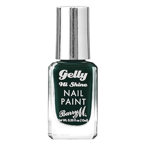 Barry M Gelly Nail Paint, Forest Green, Thyme Green
