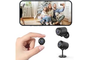 Zongbi Mini Camera,HD Security Camera WiFi Wireless Cameras SD Card Storage & App Control,Wireless Surveillance,Motion Detection and Night Vision for Indoor