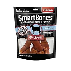 SmartBones Medium Chews With Real Beef 4