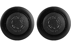 2pcs Car Speakers Tweeter, High Power Universal Small Audio Music Player, Car Mini Super Power Dome 2500~25000Hz