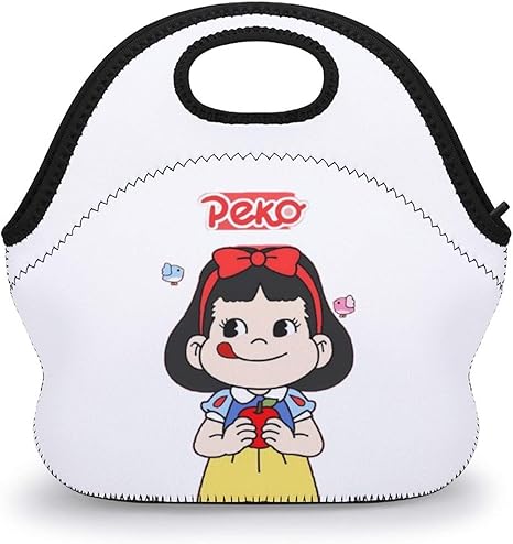 Amazon ペコちゃん アリス 4 ランチバッグ 大容量 グッズ 雑貨 保冷 保温 防水 収納 アニメ キャラクター 男の子 女の子 通勤 通校 子供用 ランチバッグ ランチ巾着 ランチベルト オンライン通販
