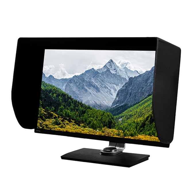 Coface Computer Monitor Hood Fits 3132inch Black Professional Edition