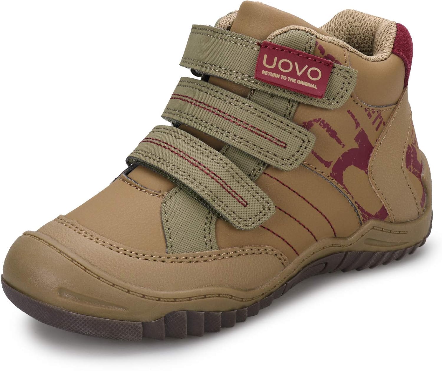  | UOVO Boys Snow Boots Boys Boots Winter Boots for Kids Waterproof Winter Snow Boots for Boys Warm Slip Resistant Outdoor (Little Boys/Big Boys) | Snow Boots