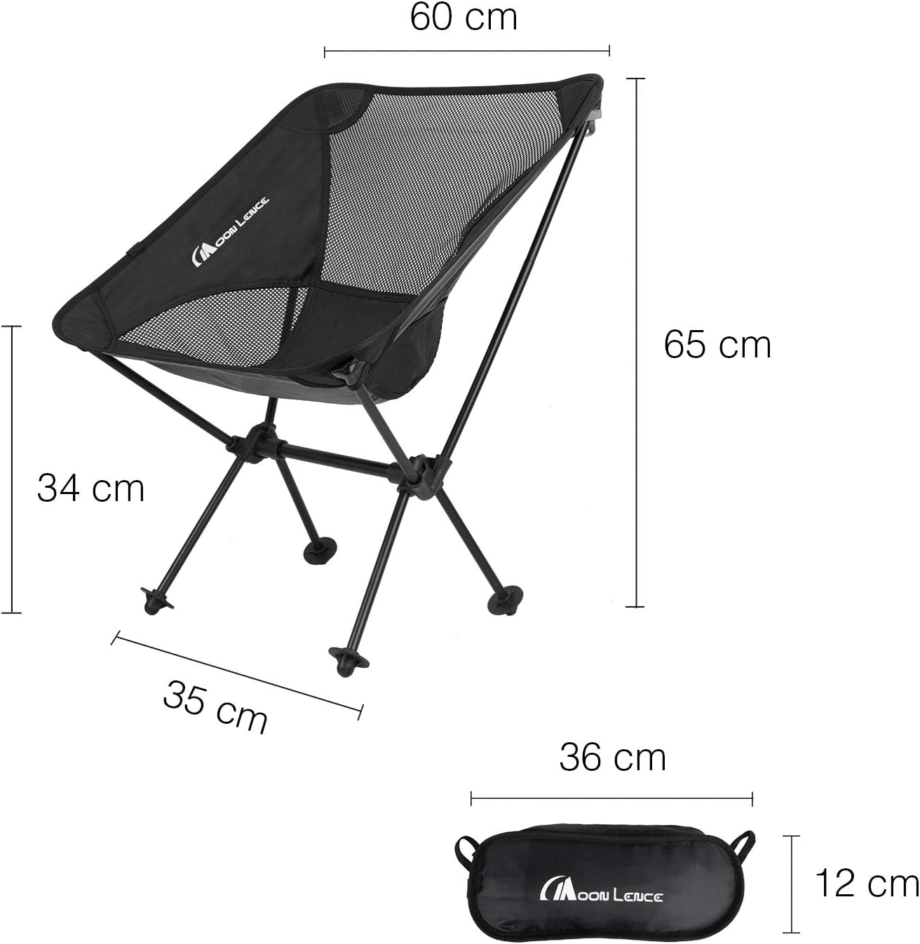 折り畳み椅子 軽量 アウトドアチェア おしゃれ コンパクト 折りたたみ椅子 280g