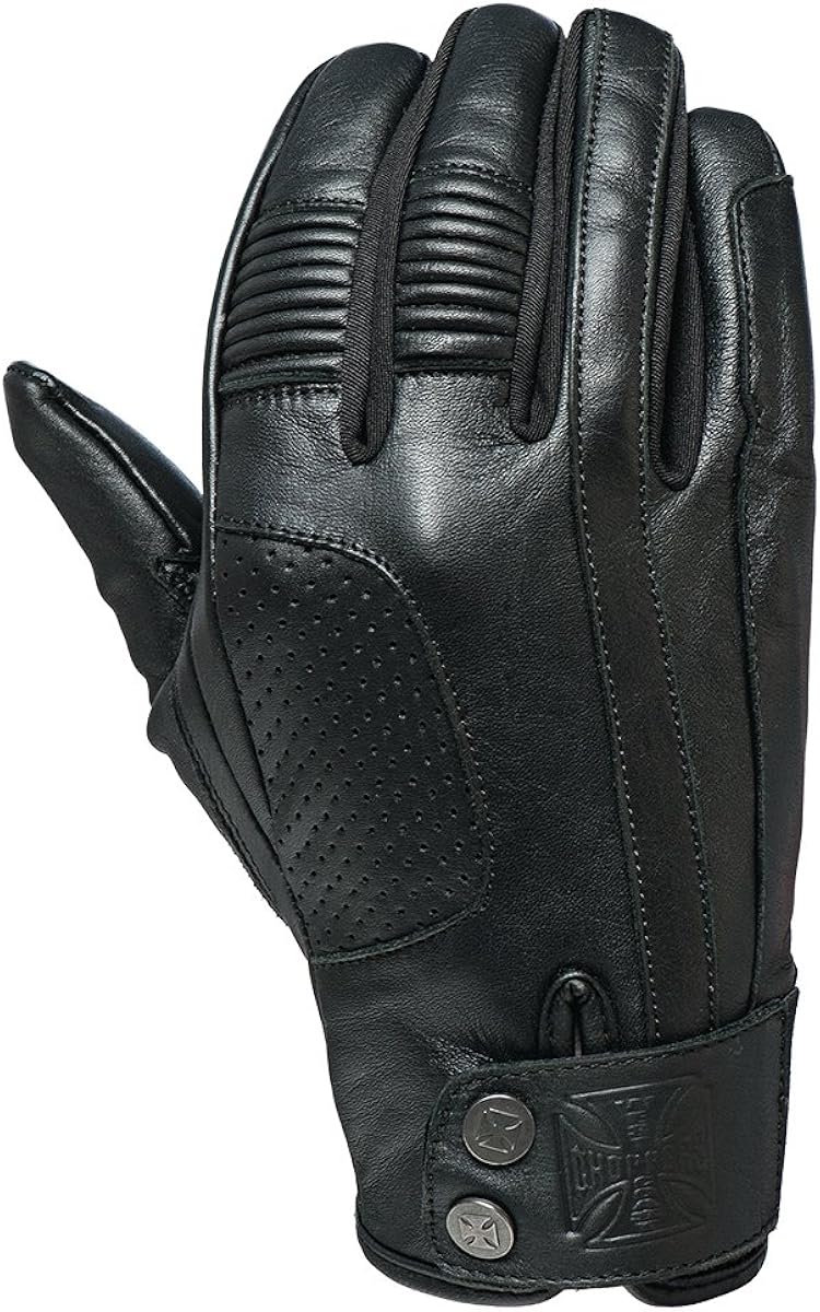 West Coast Choppers Men Gloves Grunge Leather Riding Glove Amazon.fr