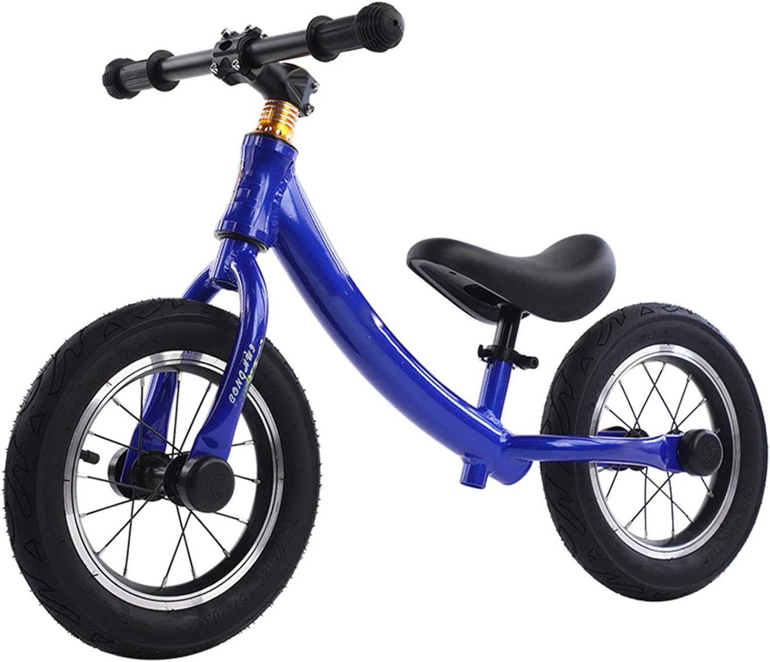 LGLE Children's Balance Bike with Adjustable Seat Suitable