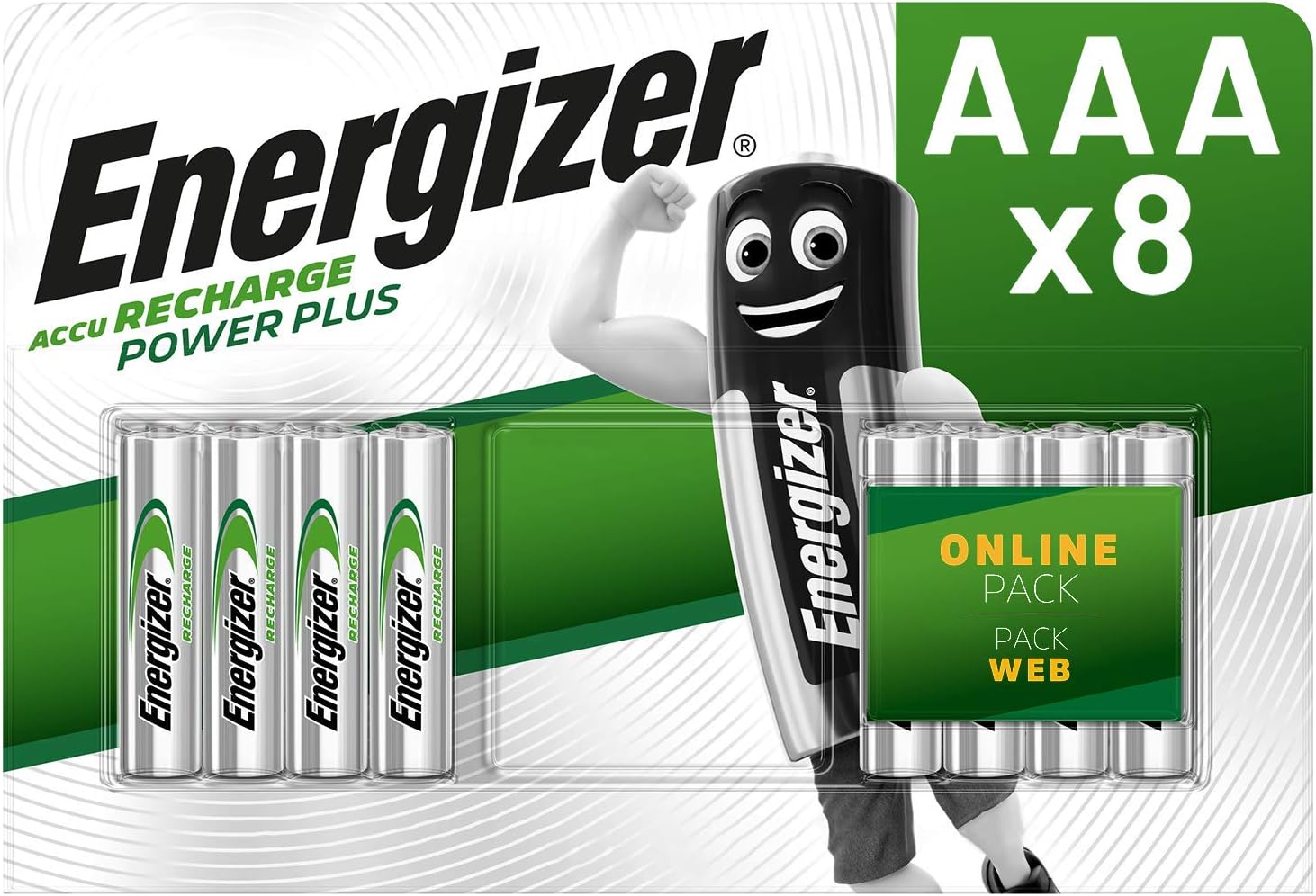 Energizer Rechargeable Batteries AAA, Recharge Power Amazon.co.uk