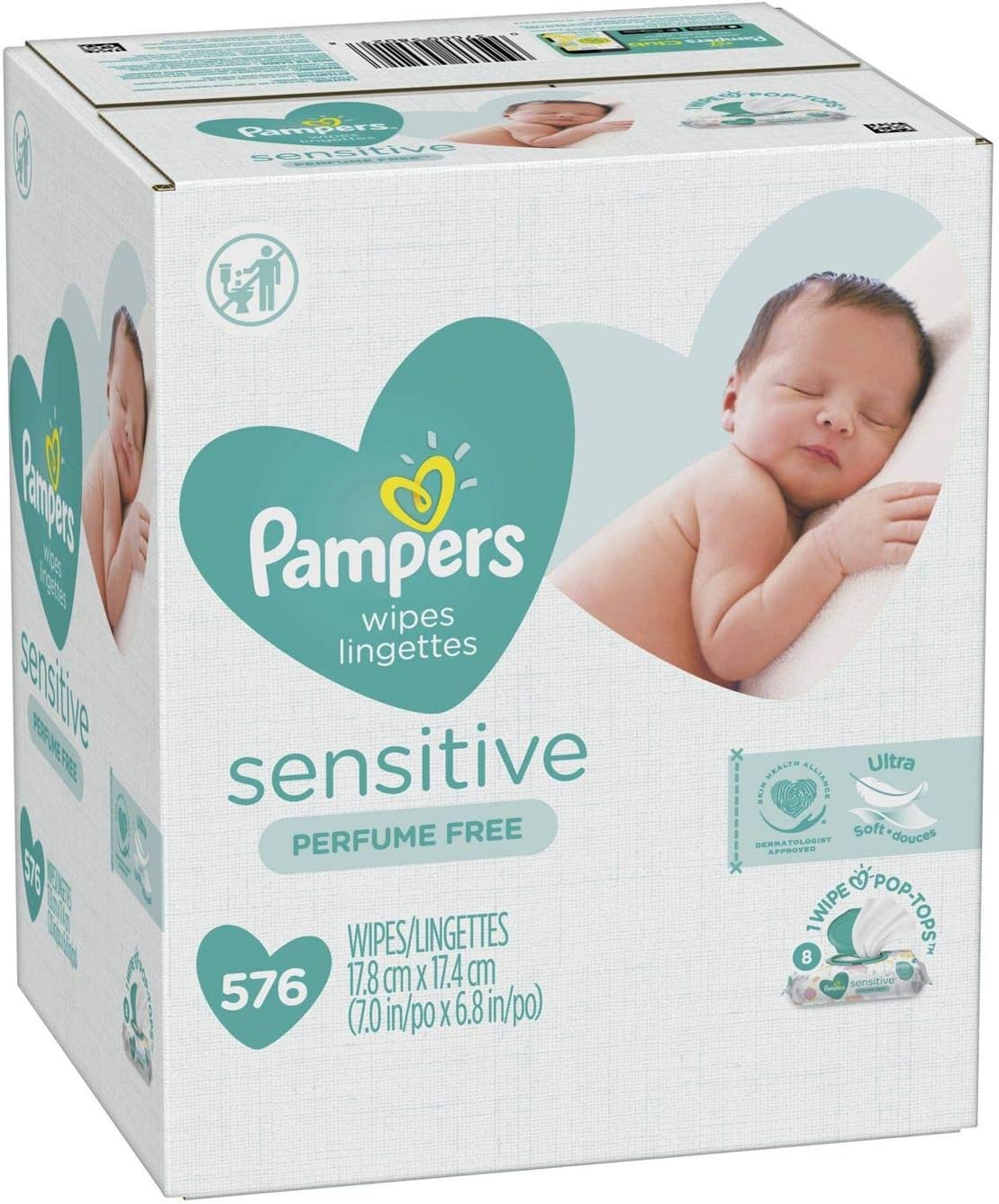pampers wipes 576 count