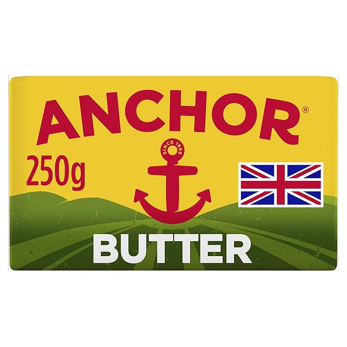 Anchor Original Block Butter, 250g Amazon.co.uk Grocery