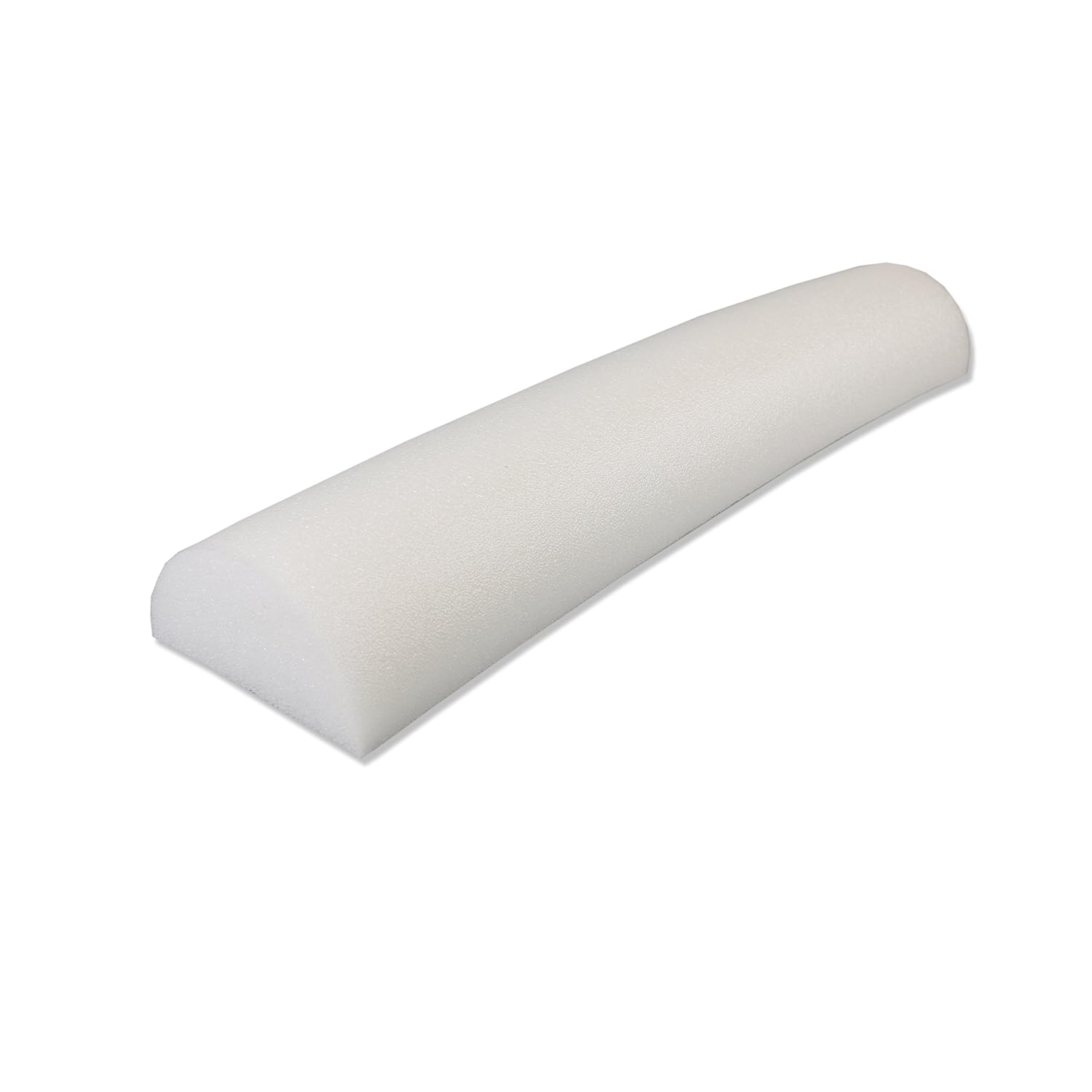 Cando Round PE Foam Roller, 6" x 48", White: Industrial & Scientific