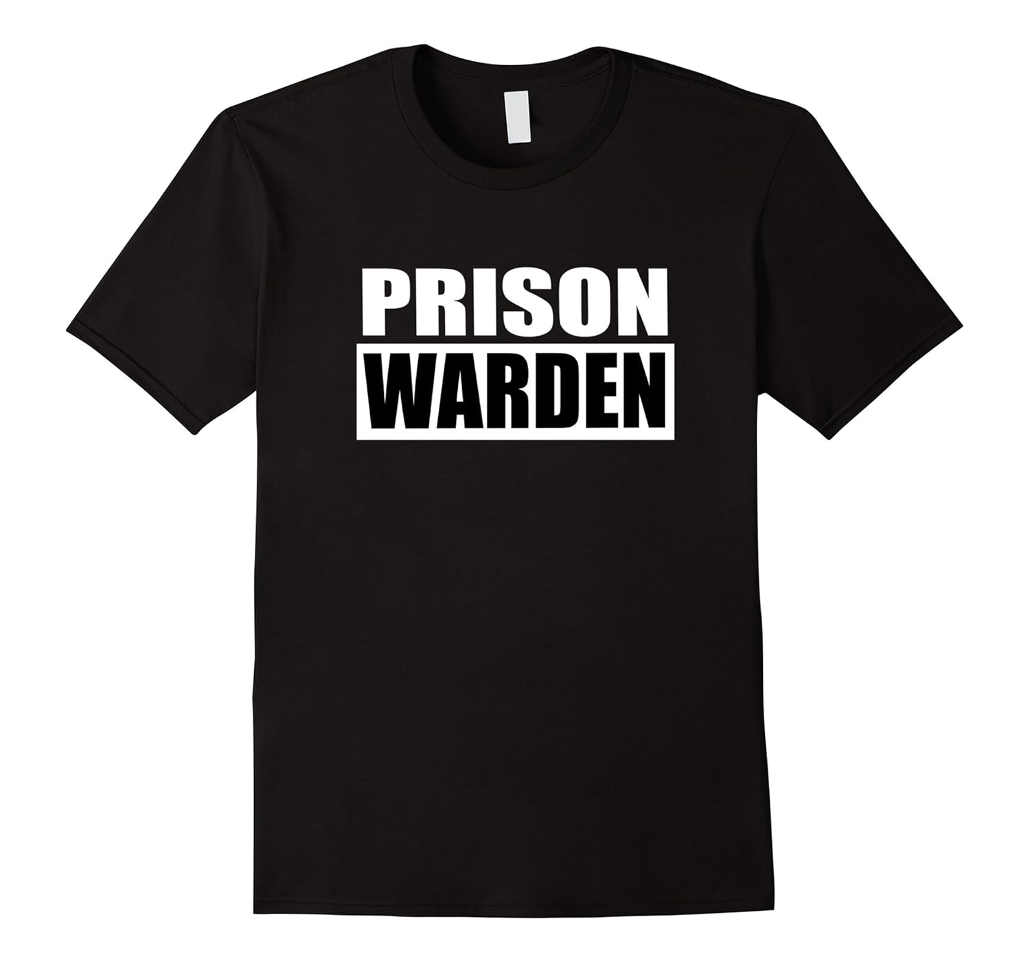 Prison Warden T-shirt for Halloween Prison Costume-ANZ