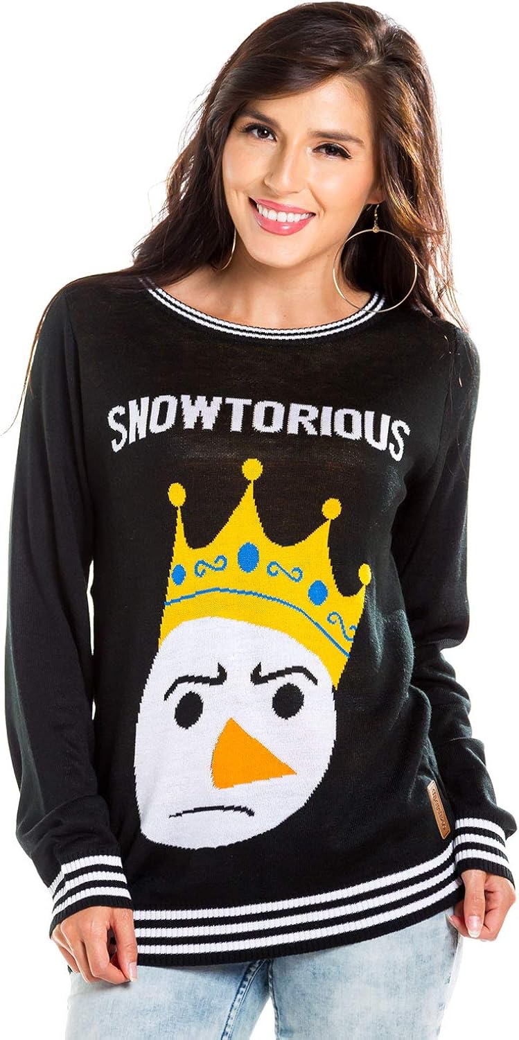 snowtorious christmas sweater amazon