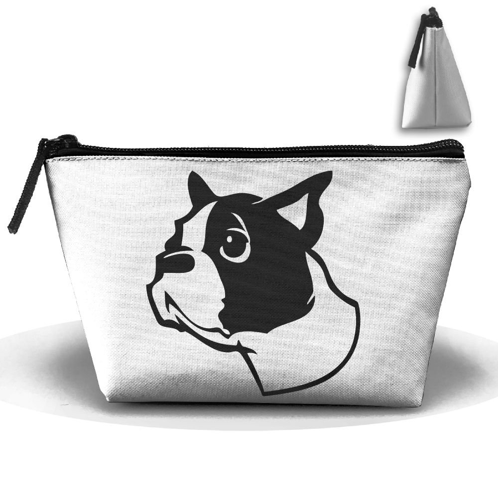 Amazon Com Boston Terrier Dog Pattern Makeup Bag Calico Girl Women