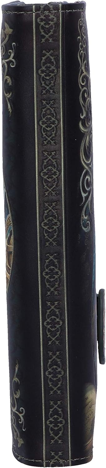 Nemesis Now Lisa Parker Adventure Awaits Calico Cat Ship Embossed Purse, Polyurethane, Black, 18.5cm - Image 5