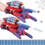 JONEG Web Shooters Toy for Kids 2 Pack, Toy for 3 4