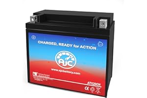 AJC Battery Compatible with Polaris 800 Titan Adventure 155 800CC Snowmobile Battery (2018-2023)
