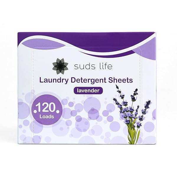SUDS LIFE LAUNDRY DETERGENT SHEETS (60 SHEETS) OCEAN...