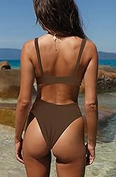 geluboao High Cut Bikini Bathing Suits for Women