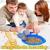 cakefly Bird Bath Tub for Small Birds Budgie Parrot Cage Cage Accessories view 6