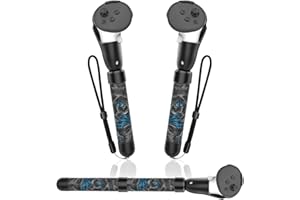 TYASOLEIL VR Handle Attachment for Meta Quest, Extension Controller Accesories, Virtual Reality Headset (Phantom, Quest 3/3S)