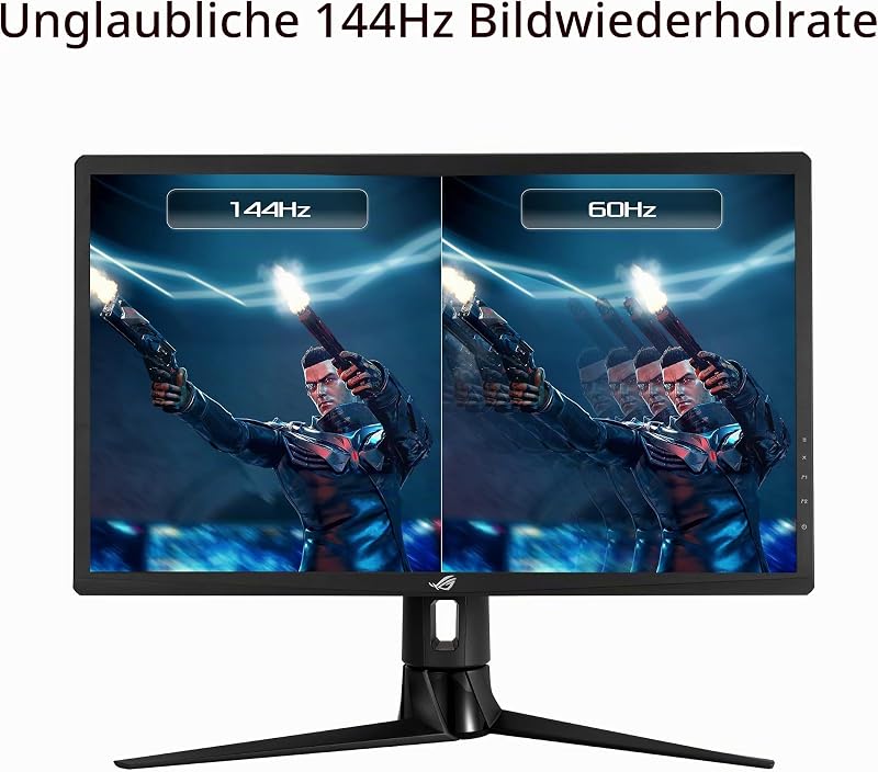 ROG Strix XG27UQR - 27 Zoll 4K UHD Gaming Monitor - 144 Hz, 1ms MPRT, G-Sync kompatibel, DisplayHDR 400, DSC - IPS Panel, 16:9, 3840x2160, DisplayPort, HDMI, USB, ergonomisch