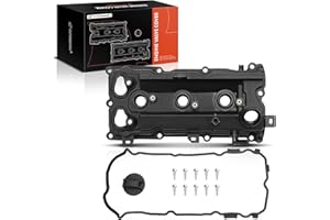 A-Premium Left Engine Valve Cover with Gasket Compatible with Nissan 350Z 2007-2009 Infiniti Q50 Q70 2014-2018 M35 2009-2010 