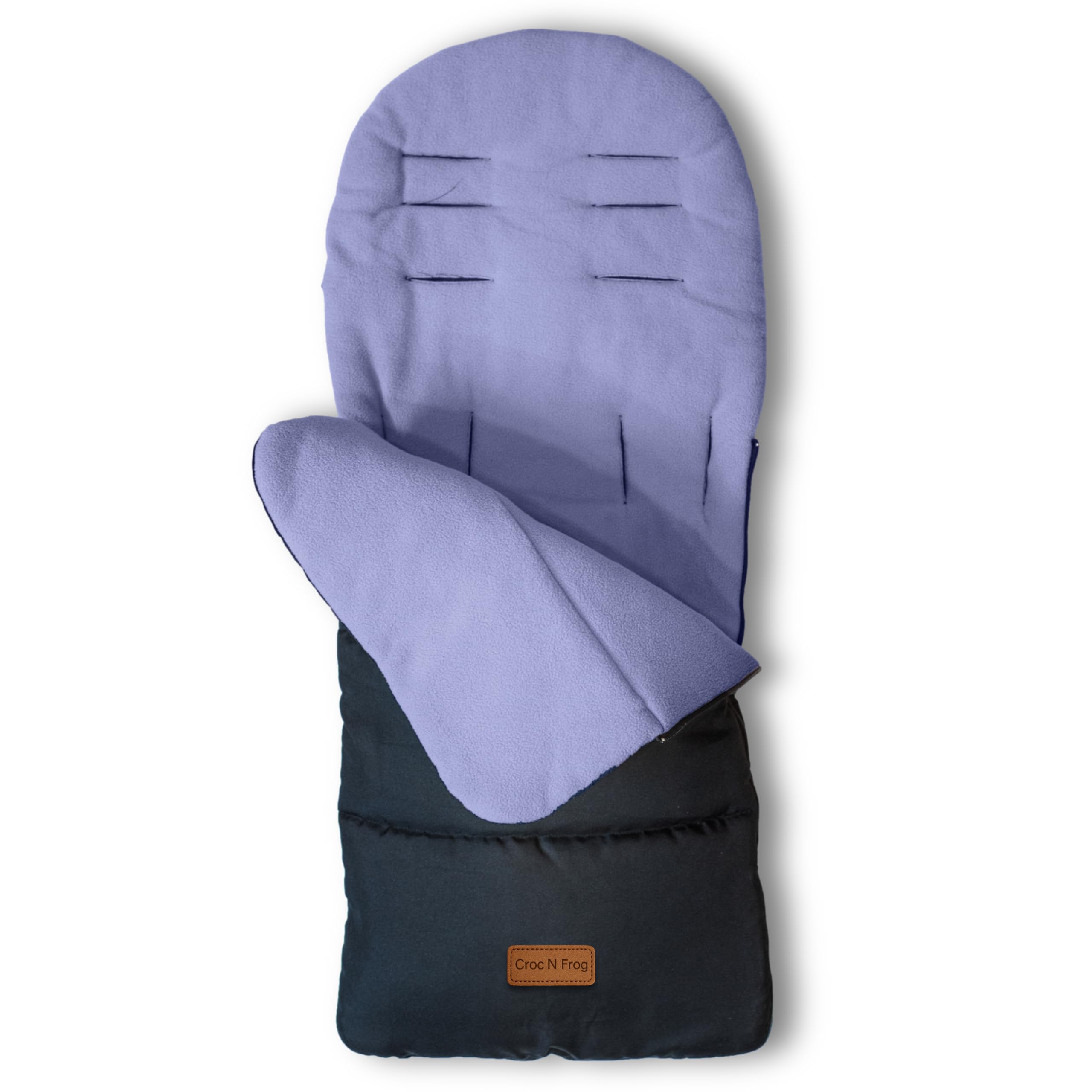 CrocnFrog Universal Baby Bunting Footmuff - Cosy Toes Fit Toddler Foot muff for Stroller,Buggy,Pushchair & Pram Footmuffs Comes with Warm and Soft Polar Fleece Water & Wind Proof to Protect Infant