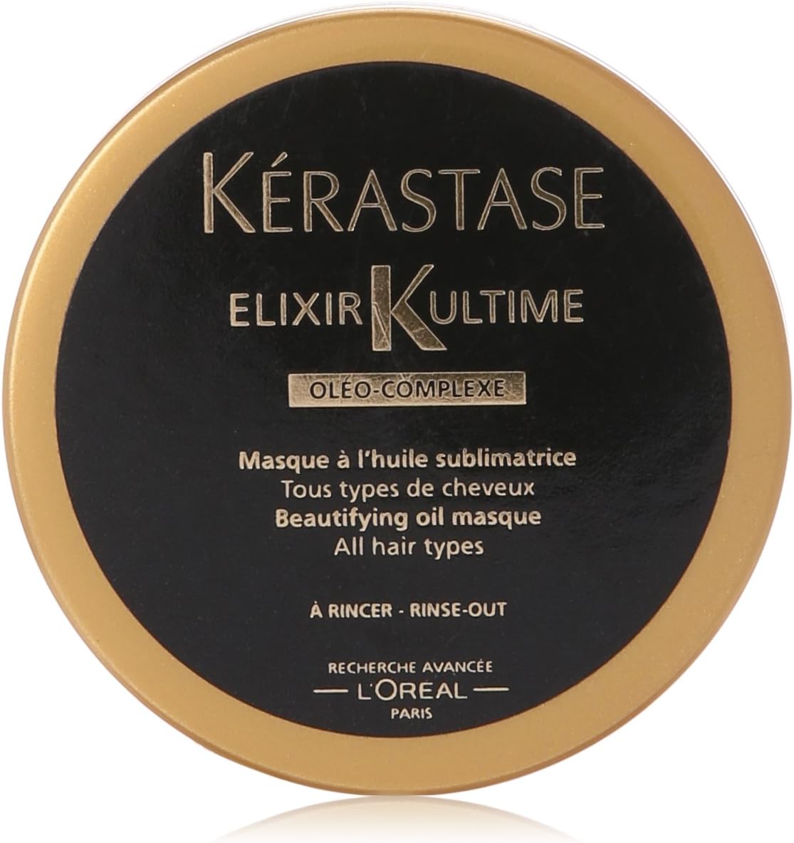 Masque élixir La Beauté 1000 Ml - Revitalisant Cheveux - Aux Huiles De Coco, Argan, Macadamia