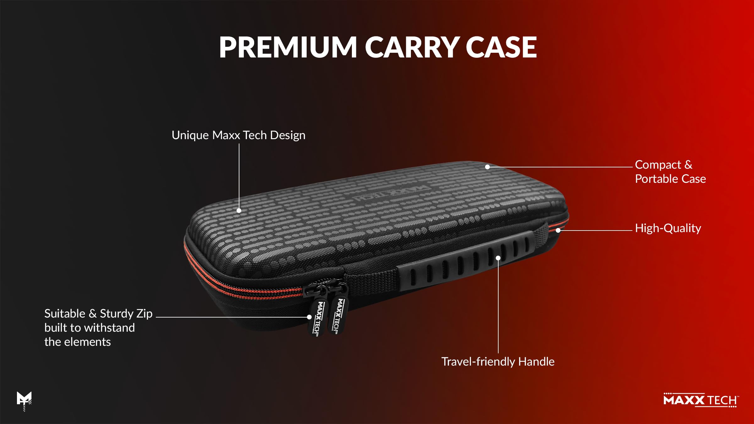 Maxx Tech Premium Carry Case & Hyper Sentinel Bundle for Nintendo Switch 2&1, Protective Hard Shell, Soft Lining, Accessory Storage, Game Cartridge Storage, Nintendo Switch 2 & 1 Compatible 5