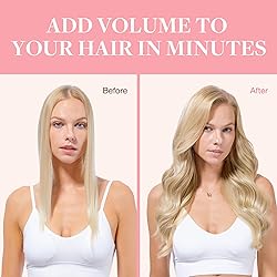 GOO GOO Clip in Hair Extensions Real Human
