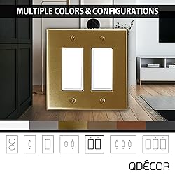 Questech Decor Double Rocker Light Switch