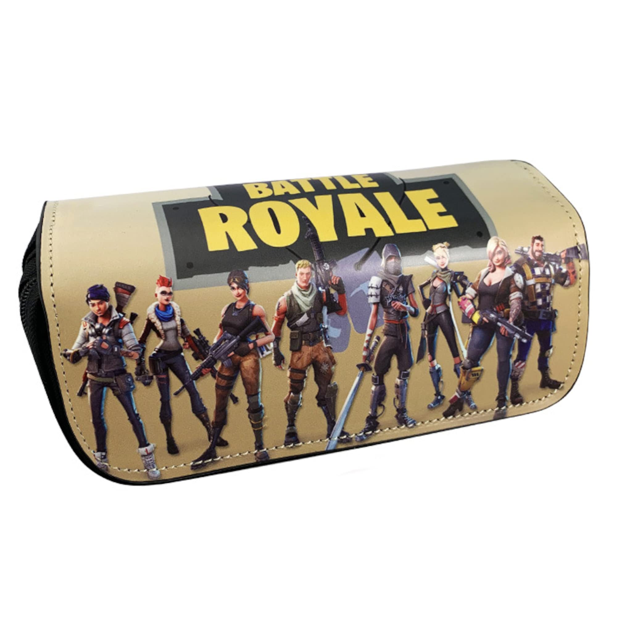 GOOGIT Rob-lox for-nite Pencil Case School Pencil Case Spacious Video Games Boys, Fort-nite1, 23 x 8 x 9 cm, School set